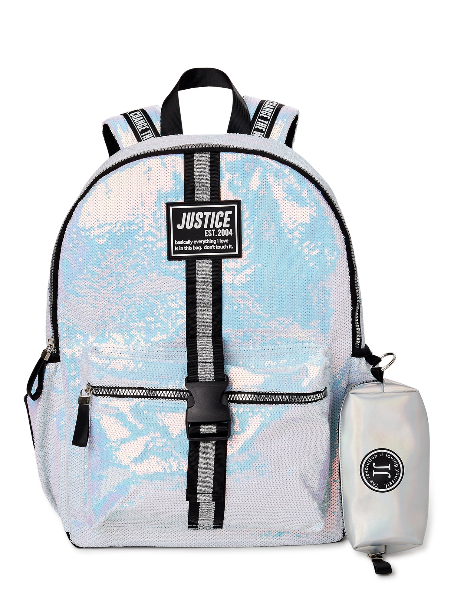 Justice Kids Backpack Set, 3Piece