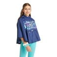 thumbnail image 1 of Justice Kids Girls Child Packable Rain Poncho, 1 of 6