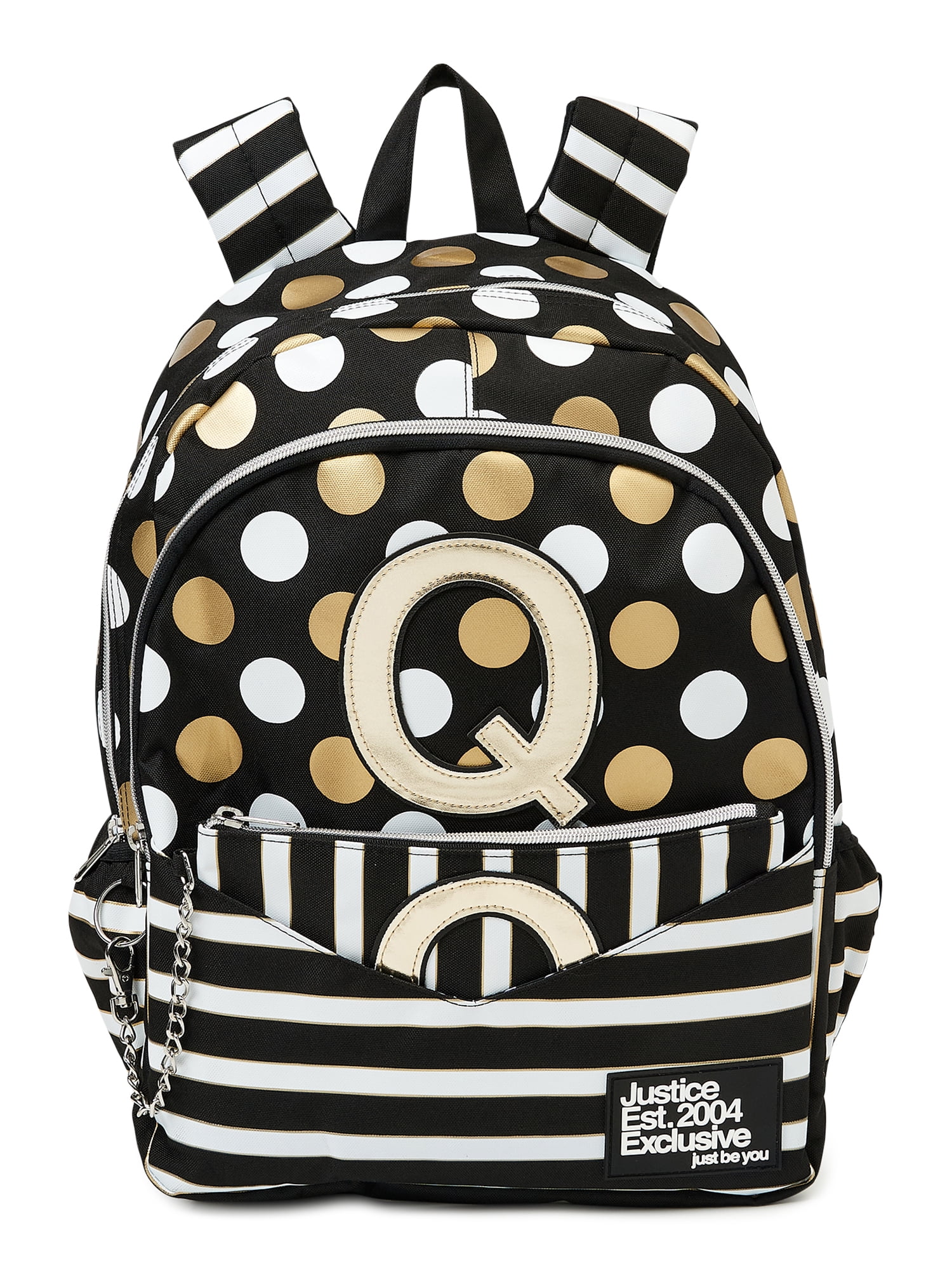 Justice backpacks with letter n best sale