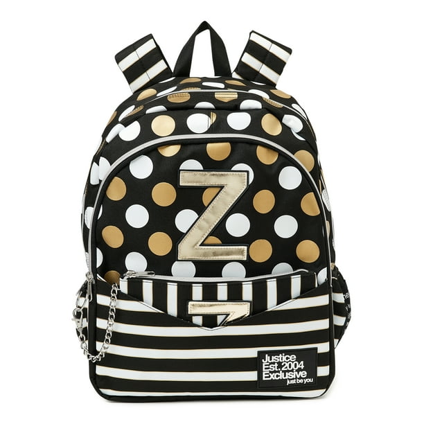 Justice Kids Initial Z Backpack