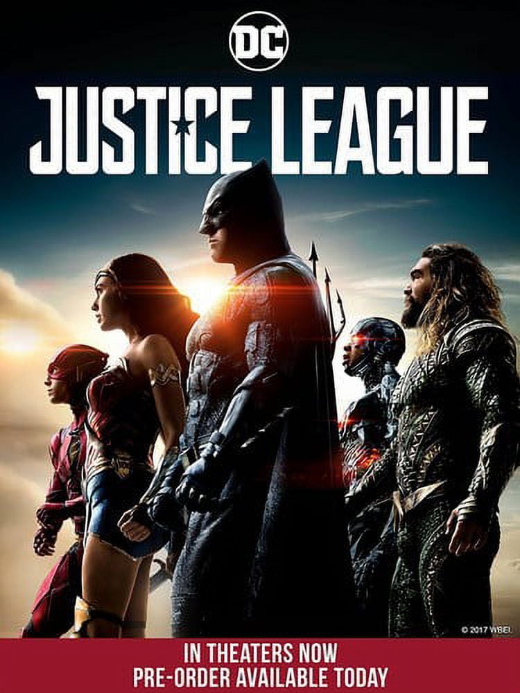 Justice League 2017 DVD Walmart