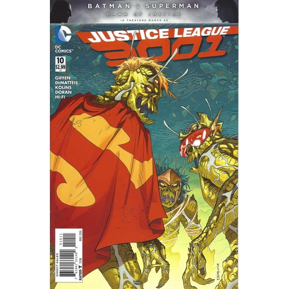 Justice League 3001 #10 VF ; DC Comic Book