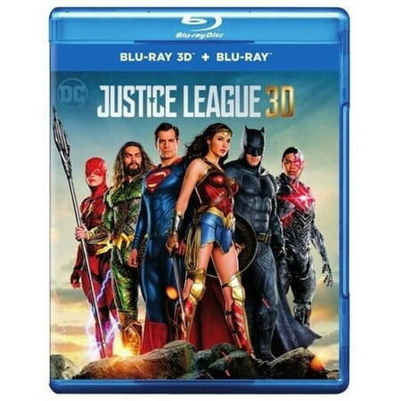 Justice League [3D] [Blu-ray] [Blu-ray/Blu-ray 3D] [2017]