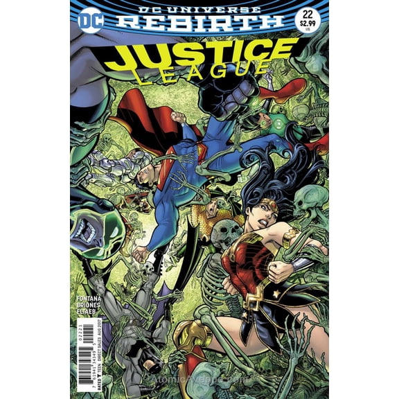 Justice League (3rd Series) #22A VF ; DC Comic Book