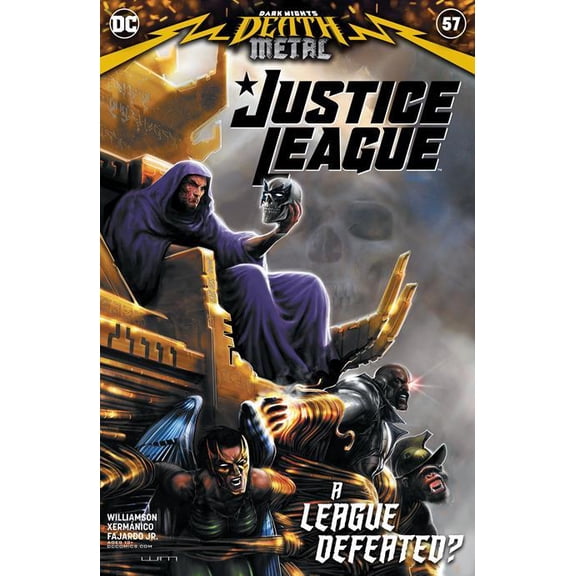 Justice League #57 Cvr A Liam Sharp (dark Nights Death Metal) DC Comics Comic Book