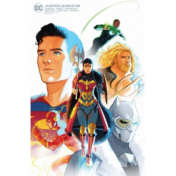 Justice League #58 Cvr B Jen Bartel Var (endless Winter) DC Comics Comic Book