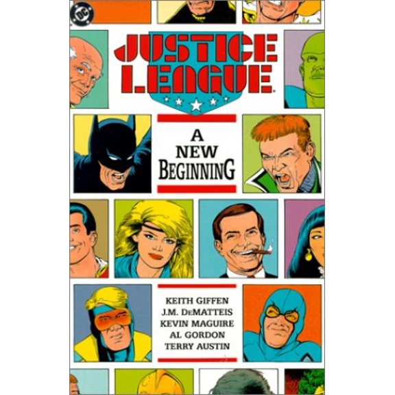 Pre-Owned Justice League: A New Beginning (Paperback 9780930289409) by Keith Giffen