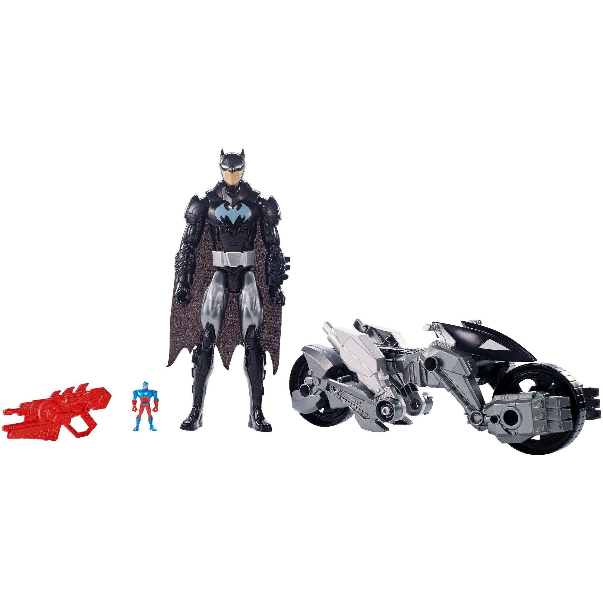 DC Comics Batman Transforming Batcycle Battle Pack