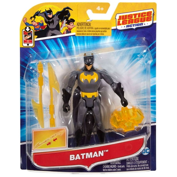 DC Comics DC Justice League Action Stealth Mission Batman Figure, 4.5"