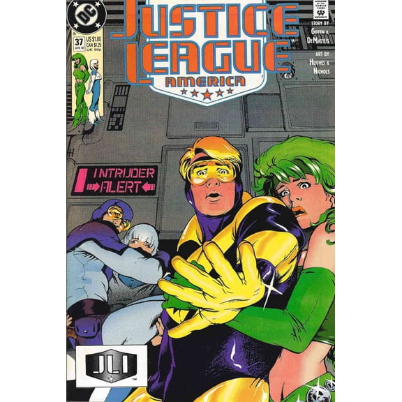 Justice League America #37 VF ; DC Comic Book