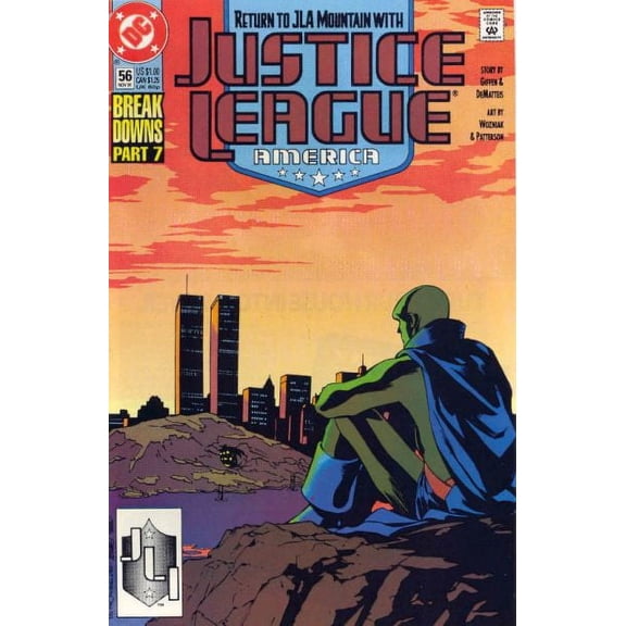 Justice League America #56 VF ; DC Comic Book