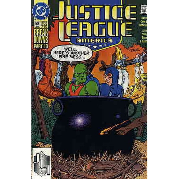 Justice League America #59 VF ; DC Comic Book
