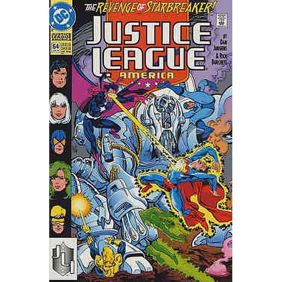 Justice League America #64 VF ; DC Comic Book