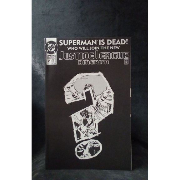 Pre-Owned Justice League America #71 Question Mark Cover 1993 DC Comics Comic Book