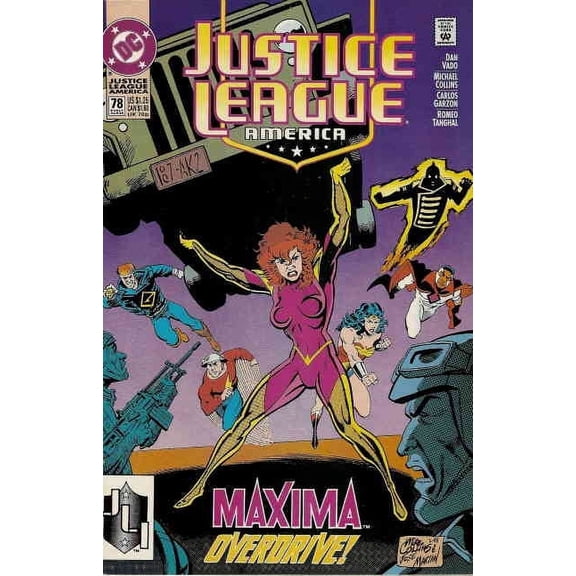 Justice League America #78 VF ; DC Comic Book
