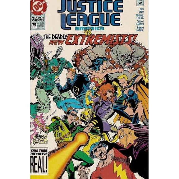 Justice League America #79 VF ; DC Comic Book