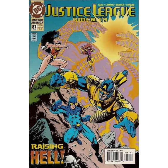 Justice League America #87 VF ; DC Comic Book