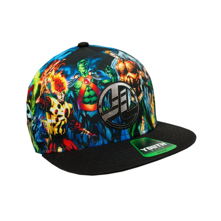 Justice league caps hotsell