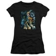 thumbnail image 1 of Justice League Aquaman #1 S/S Junior Women's T-Shirt Sheer Black, 1 of 1
