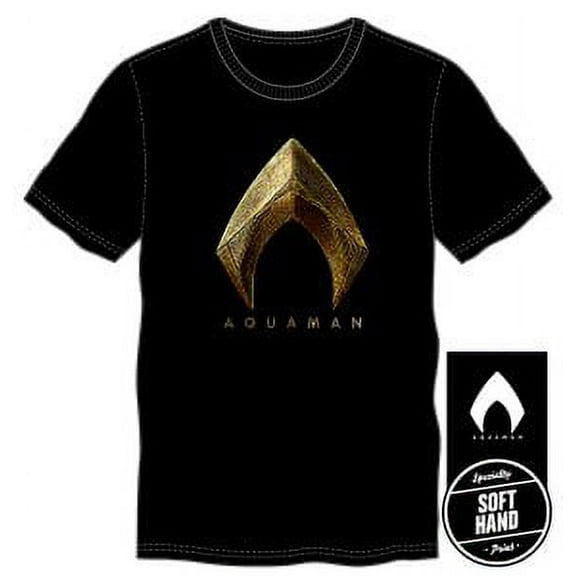 Justice League Aquaman Tee Justice League Shirt Aquaman Symbol Shirt-XS