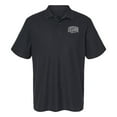 thumbnail image 1 of Justice League Athletic Logo Cotton Polo Shirt, Black, 3X-Large, 1 of 6