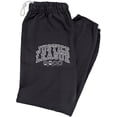 thumbnail image 1 of Justice League Athletic Logo Unisex Jogger Sweatpants for Men and Women, Black, X-Large, 1 of 1