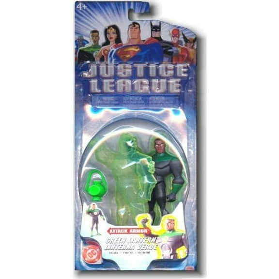 Justice League Attack Armor Green Lantern Figure