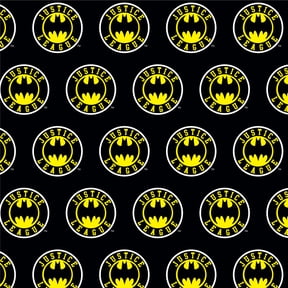 Justice League Batman Athletic Logo Premium Roll Gift Wrap Wrapping Paper
