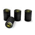 thumbnail image 1 of Justice League Batman Athletic Logo Tire Rim Wheel Aluminum Valve Stem Caps, 1 of 6