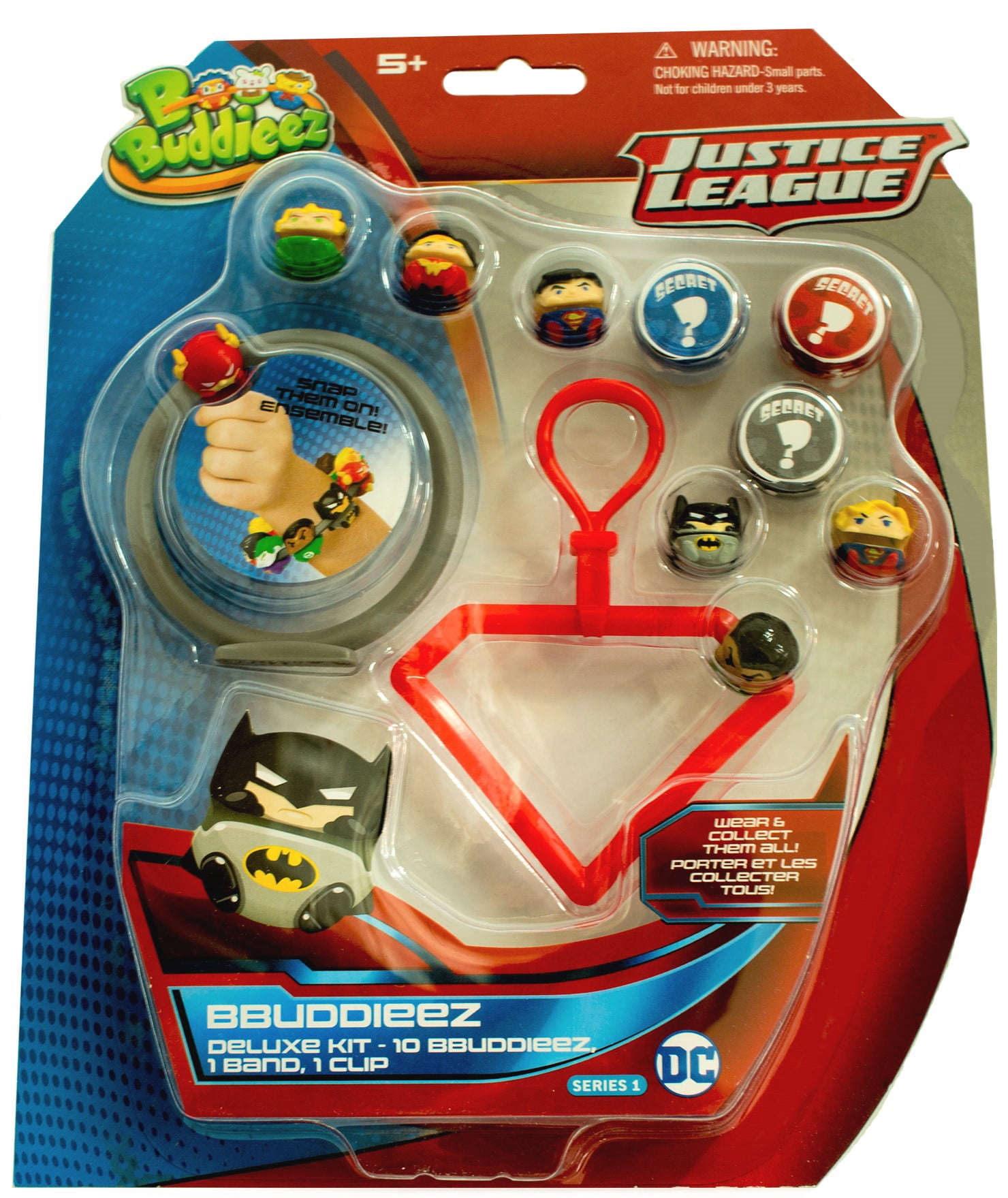 Justice League Bbuddieez Deluxe W/10- Assorted