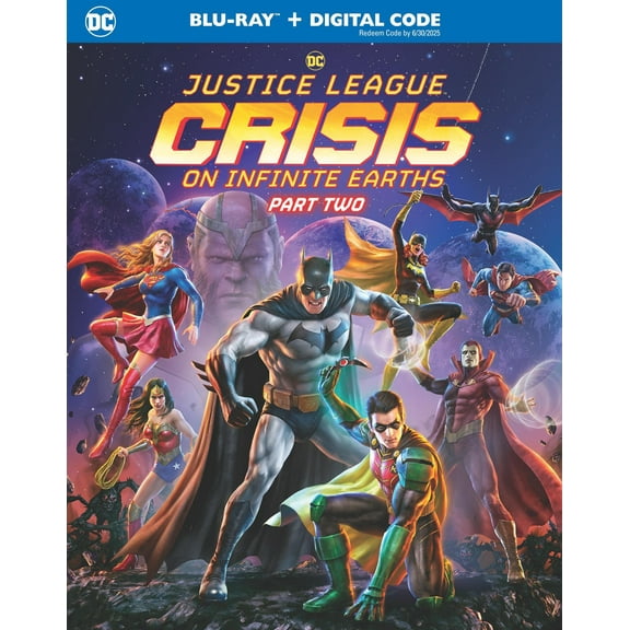 Justice League: Crisis on Infinite Earths Part Two (Blu-ray + Digital Copy)