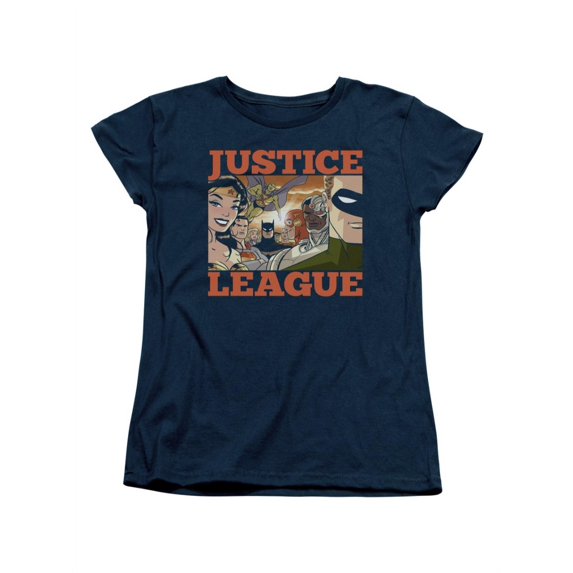 Justice League DC Comics All Smiles Women's T-Shirt Tee