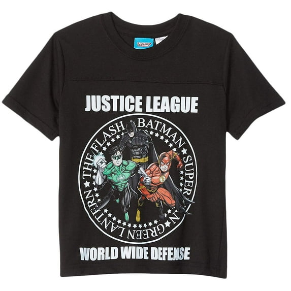 Justice League Defense Little Boys T-Shirt