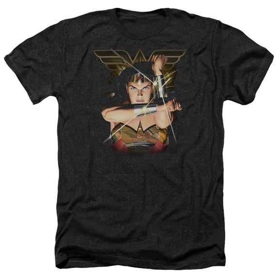 Justice League - Deflection - Heather Short Sleeve Shirt - XXX-Large