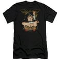 thumbnail image 1 of Justice League - Deflection - Premium Slim Fit Short Sleeve Shirt - Small, 1 of 2