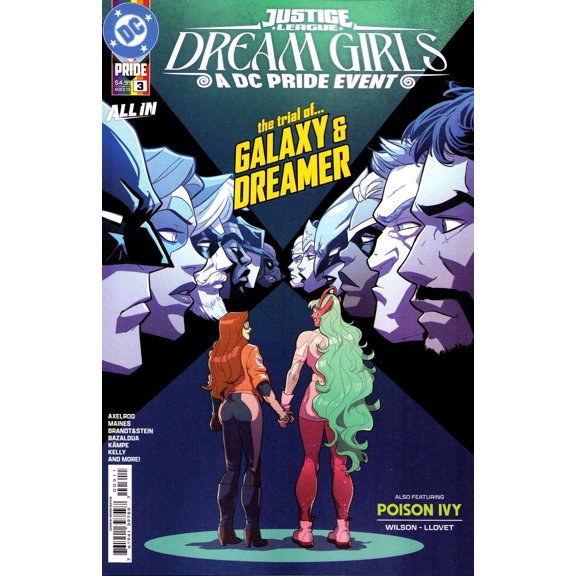 Justice League Dream Girls-A DC Pride Event #3A VF ; DC Comic Book