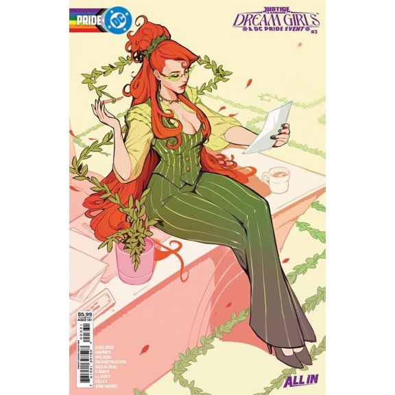 Justice League Dream Girls-A DC Pride Event #3C VF ; DC Comic Book