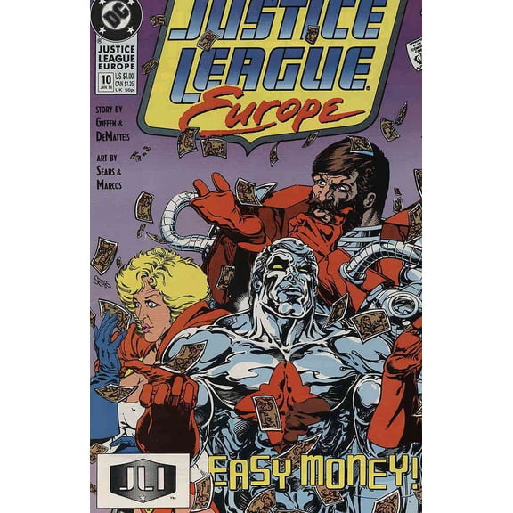 Justice League Europe #10 VF ; DC Comic Book