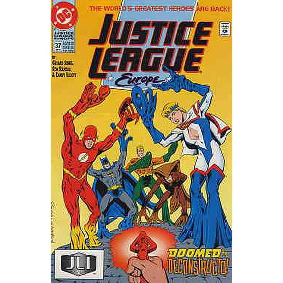 Justice League Europe #37 VF ; DC Comic Book