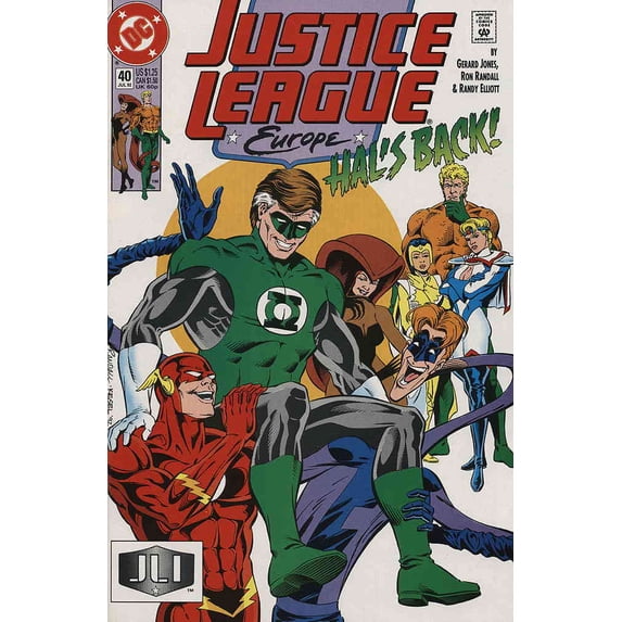 Justice League Europe #40 VF ; DC Comic Book