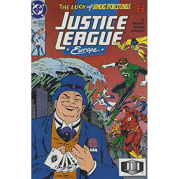 Justice League Europe #43 VF ; DC Comic Book
