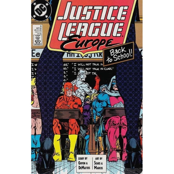Justice League Europe #6 (2nd) VF ; DC Comic Book