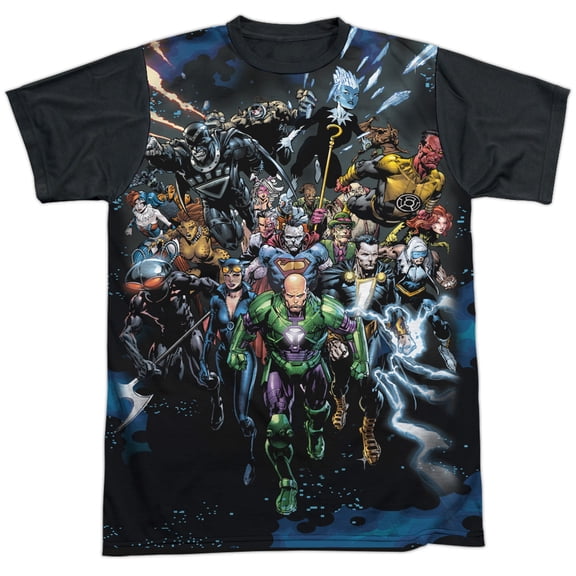 Justice League Forever Evil Mens Sublimation Shirt