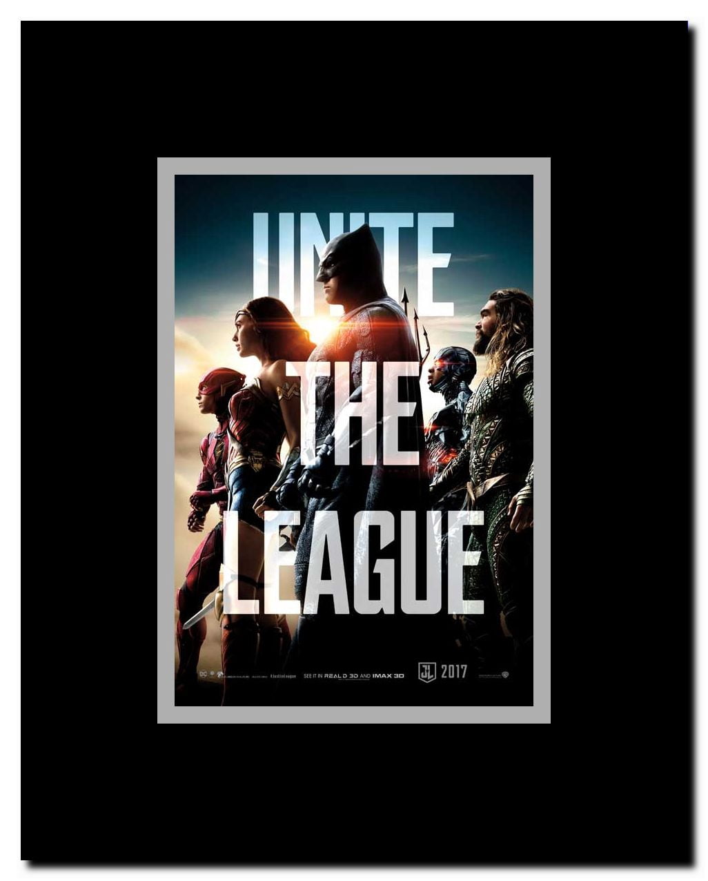 Justice League Framed Movie Poster