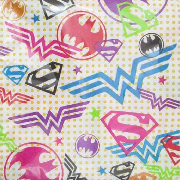 Justice League Girls Dc Comics Superhero Birthday Party Paper Luncheon Napkins