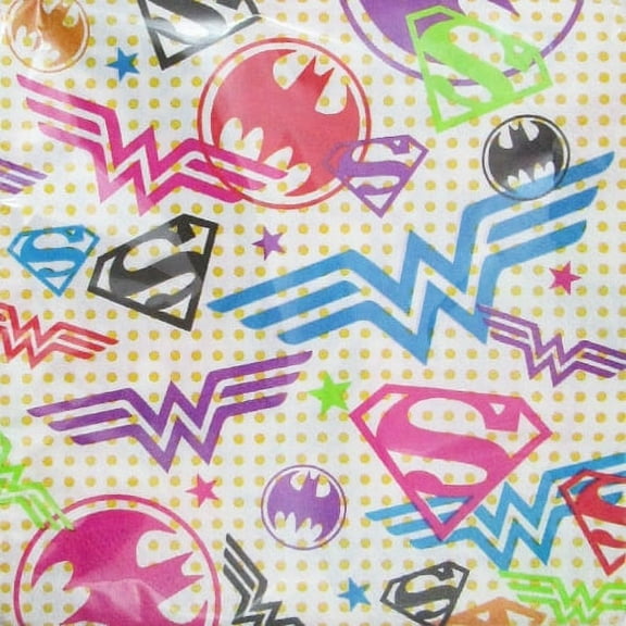 Justice League Girls Lunch Napkins (16ct)