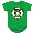 thumbnail image 1 of Justice League Green Lantern Airbrush Logo Unisex Infant Snap Suit for Baby (12 Months) Kelly Green, 1 of 4
