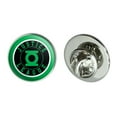 thumbnail image 1 of Justice League Green Lantern Athletic Logo Metal 0.75" Lapel Hat Pin Tie Tack Pinback, 1 of 6