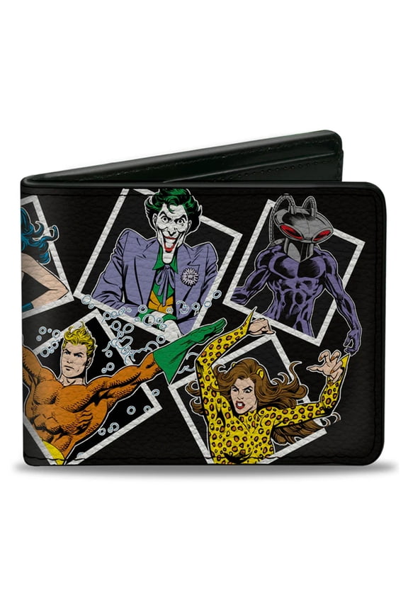 Heroes and Villains Bi-Fold Wallet