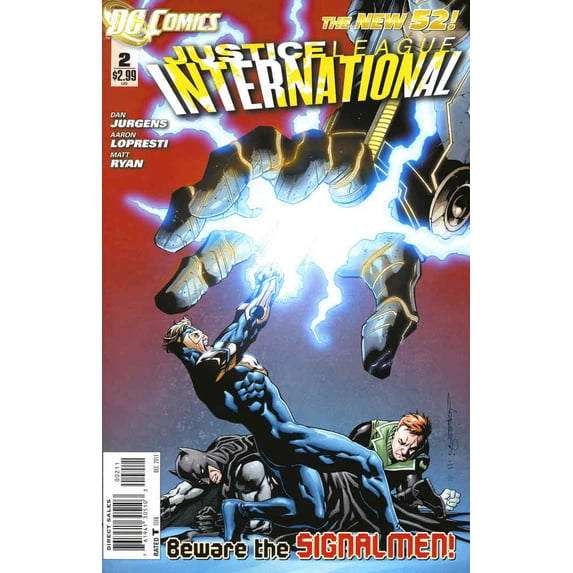 Justice League International (2nd Series) #2 VF ; DC Comic Book